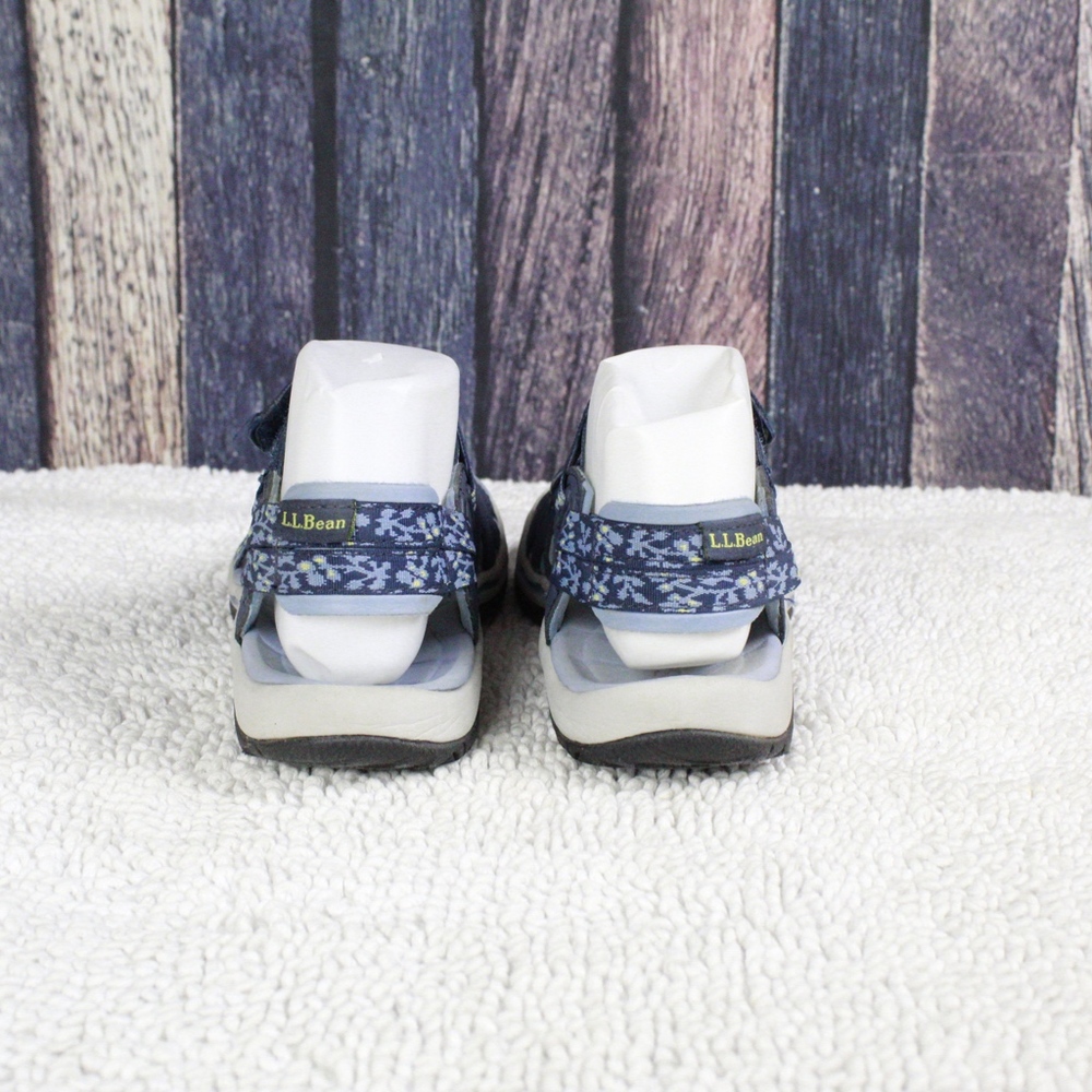 LL Bean Blue Strappy Ankle Strap Sport Sandals 6 - Picture 5 of 8